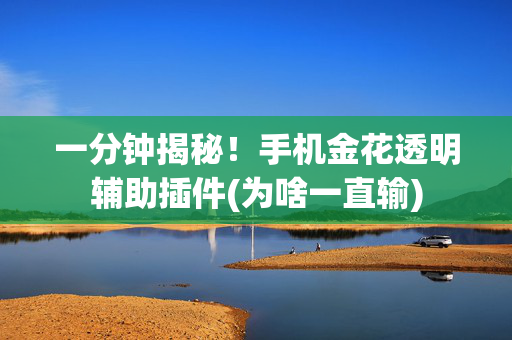 一分钟揭秘！手机金花透明辅助插件(为啥一直输)