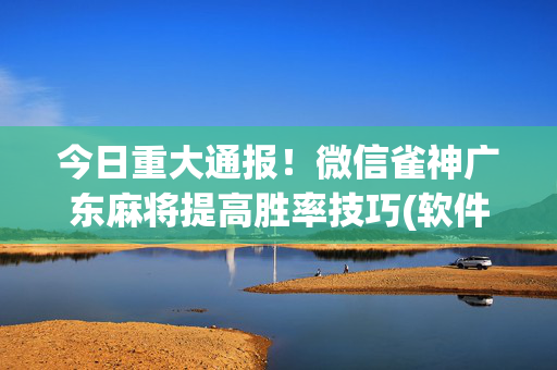今日重大通报！微信雀神广东麻将提高胜率技巧(软件怎么打赢)