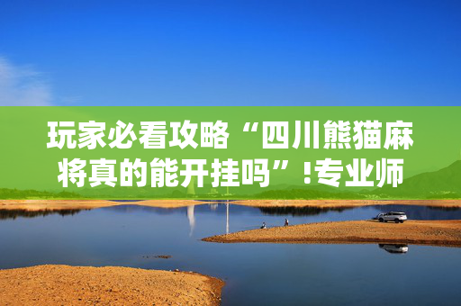 玩家必看攻略“四川熊猫麻将真的能开挂吗”!专业师傅带你一起了解（详细教程）-抖音