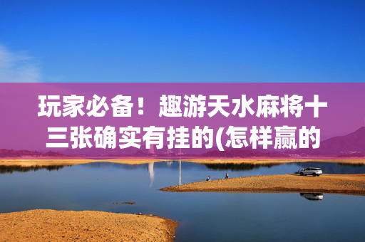玩家必备！趣游天水麻将十三张确实有挂的(怎样赢的几率大)