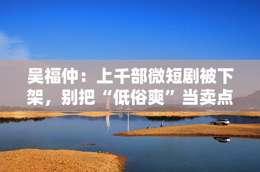 吴福仲：上千部微短剧被下架，别把“低俗爽”当卖点