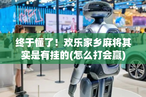 终于懂了！欢乐家乡麻将其实是有挂的(怎么打会赢)