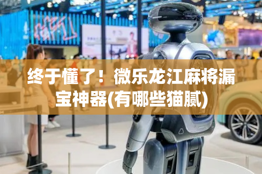 终于懂了！微乐龙江麻将漏宝神器(有哪些猫腻)