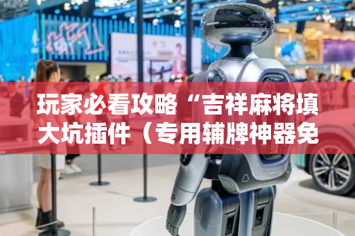 玩家必看攻略“吉祥麻将填大坑插件（专用辅牌神器免安装）
