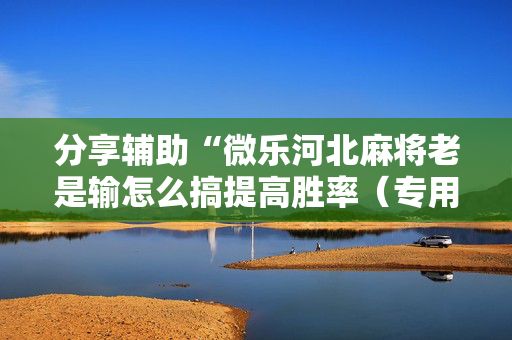 分享辅助“微乐河北麻将老是输怎么搞提高胜率（专用辅牌神器免安装）