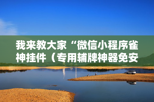 我来教大家“微信小程序雀神挂件（专用辅牌神器免安装）