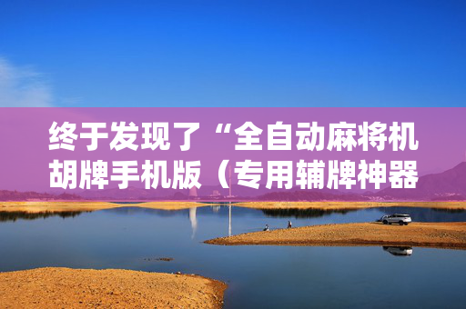 终于发现了“全自动麻将机胡牌手机版（专用辅牌神器免安装）