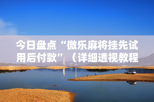 今日盘点“微乐麻将挂先试用后付款”（详细透视教程）-哔哩哔哩