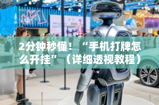 2分钟秒懂！“手机打牌怎么开挂”（详细透视教程）-哔哩哔哩