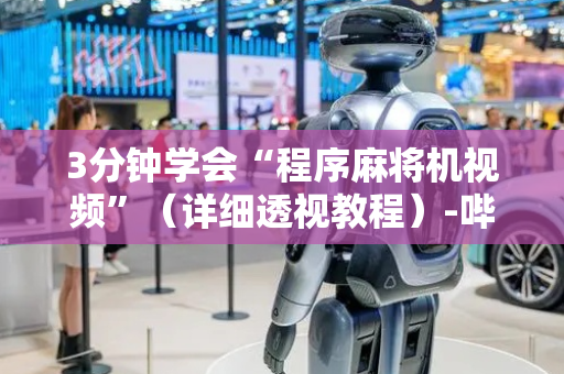 3分钟学会“程序麻将机视频”（详细透视教程）-哔哩哔哩
