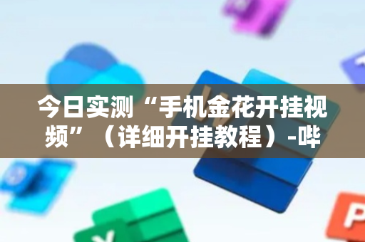 今日实测“手机金花开挂视频”（详细开挂教程）-哔哩哔哩