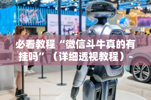 必看教程“微信斗牛真的有挂吗”（详细透视教程）-哔哩哔哩
