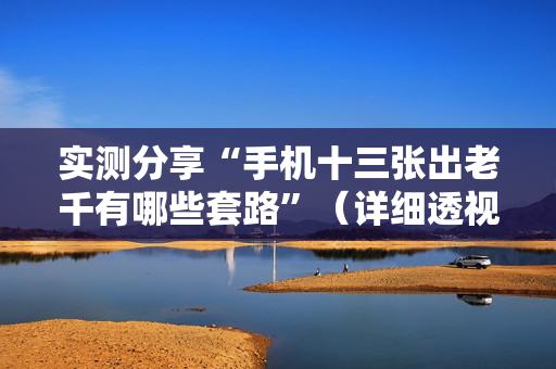 实测分享“手机十三张出老千有哪些套路”（详细透视教程）-哔哩哔哩