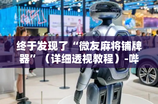 终于发现了“微友麻将铺牌器”（详细透视教程）-哔哩哔哩