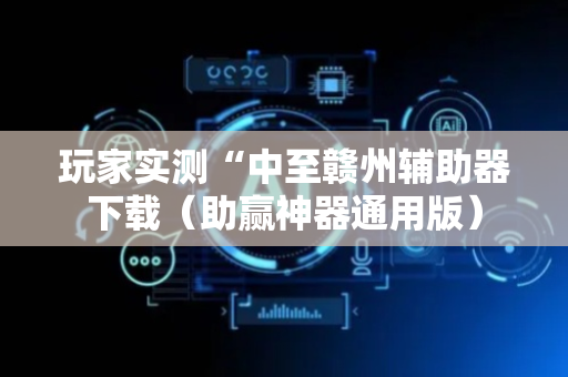 玩家实测“中至赣州辅助器下载（助赢神器通用版）