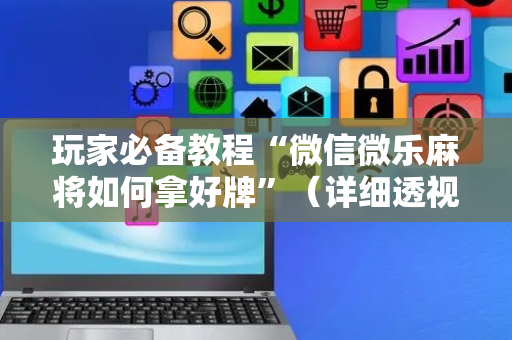 玩家必备教程“微信微乐麻将如何拿好牌”（详细透视教程）-哔哩哔哩