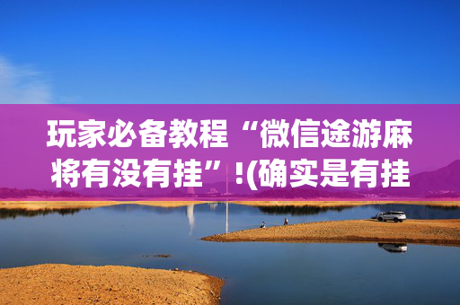 玩家必备教程“微信途游麻将有没有挂”!(确实是有挂)-抖音
