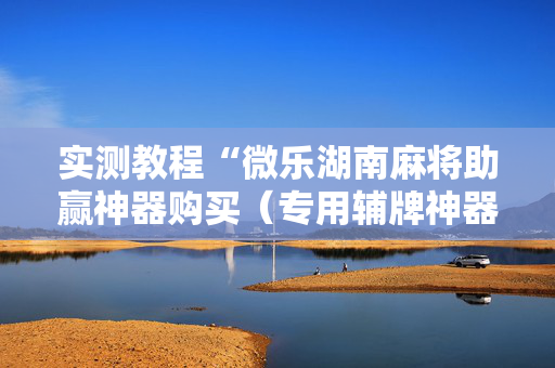 实测教程“微乐湖南麻将助赢神器购买（专用辅牌神器免安装）
