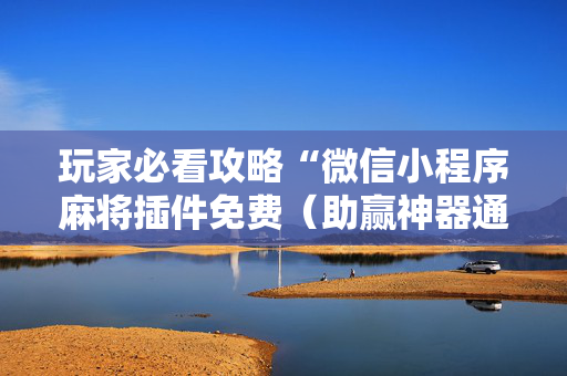 玩家必看攻略“微信小程序麻将插件免费（助赢神器通用版）