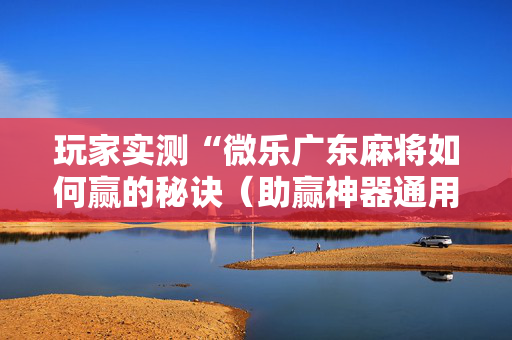 玩家实测“微乐广东麻将如何赢的秘诀（助赢神器通用版）