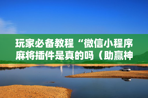 玩家必备教程“微信小程序麻将插件是真的吗（助赢神器通用版）