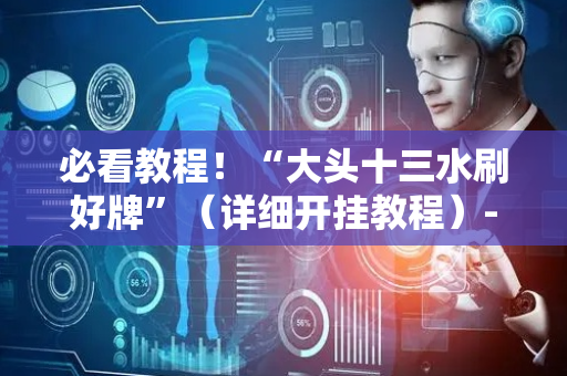 必看教程！“大头十三水刷好牌”（详细开挂教程）-哔哩哔哩