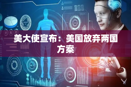 美大使宣布：美国放弃两国方案