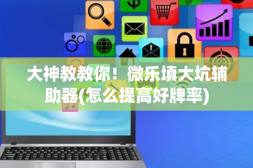 大神教教你！微乐填大坑辅助器(怎么提高好牌率)