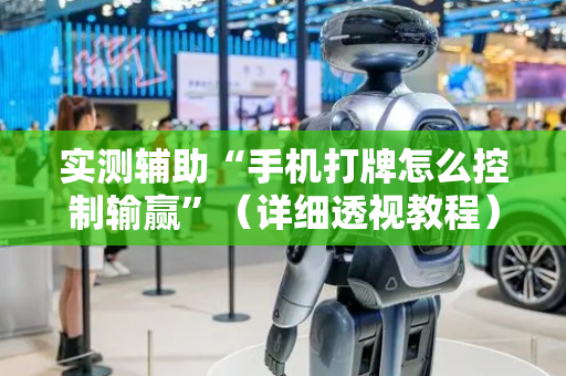 实测辅助“手机打牌怎么控制输赢”（详细透视教程）-哔哩哔哩