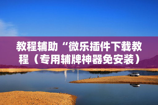 教程辅助“微乐插件下载教程（专用辅牌神器免安装）