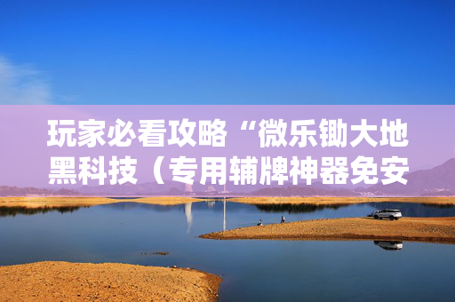 玩家必看攻略“微乐锄大地黑科技（专用辅牌神器免安装）