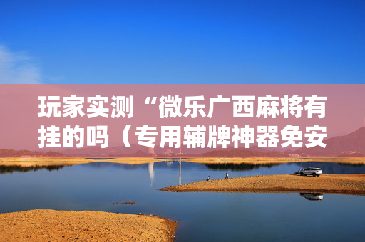 玩家实测“微乐广西麻将有挂的吗（专用辅牌神器免安装）
