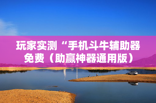 玩家实测“手机斗牛辅助器免费（助赢神器通用版）