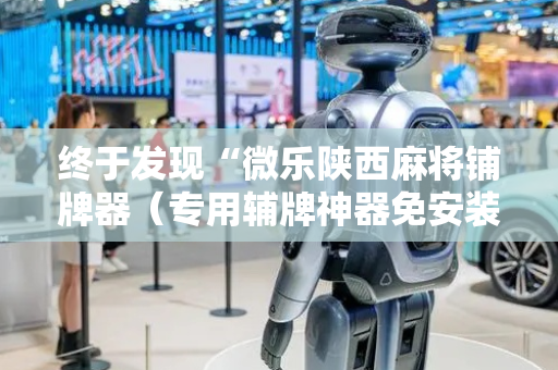 终于发现“微乐陕西麻将铺牌器（专用辅牌神器免安装）