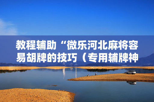 教程辅助“微乐河北麻将容易胡牌的技巧（专用辅牌神器免安装）