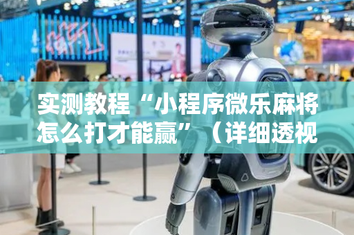 实测教程“小程序微乐麻将怎么打才能赢”（详细透视教程）-哔哩哔哩
