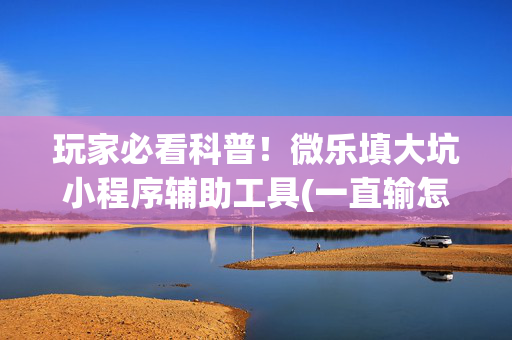 玩家必看科普！微乐填大坑小程序辅助工具(一直输怎么办)