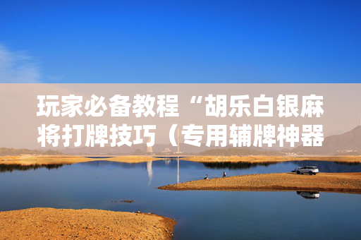 玩家必备教程“胡乐白银麻将打牌技巧（专用辅牌神器免安装）