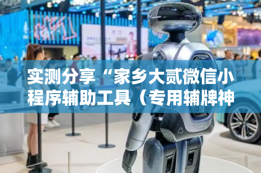 实测分享“家乡大贰微信小程序辅助工具（专用辅牌神器免安装）