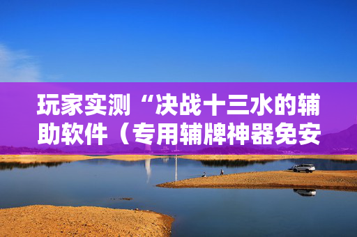 玩家实测“决战十三水的辅助软件（专用辅牌神器免安装）