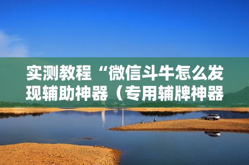 实测教程“微信斗牛怎么发现辅助神器（专用辅牌神器免安装）