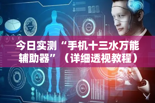 今日实测“手机十三水万能辅助器”（详细透视教程）-哔哩哔哩