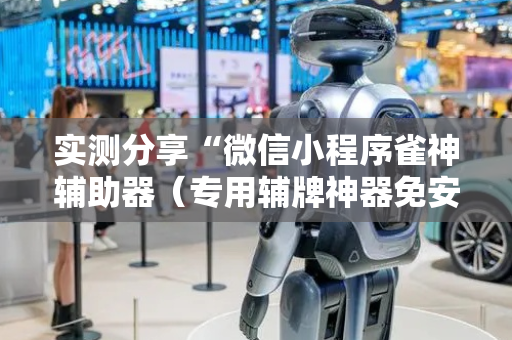 实测分享“微信小程序雀神辅助器（专用辅牌神器免安装）