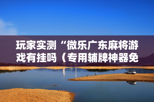 玩家实测“微乐广东麻将游戏有挂吗（专用辅牌神器免安装）