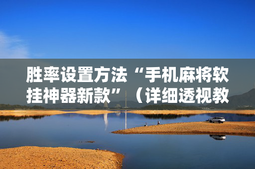 胜率设置方法“手机麻将软挂神器新款”（详细透视教程）-哔哩哔哩