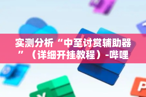 实测分析“中至讨赏辅助器”（详细开挂教程）-哔哩哔哩
