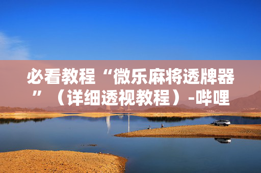 必看教程“微乐麻将透牌器”（详细透视教程）-哔哩哔哩