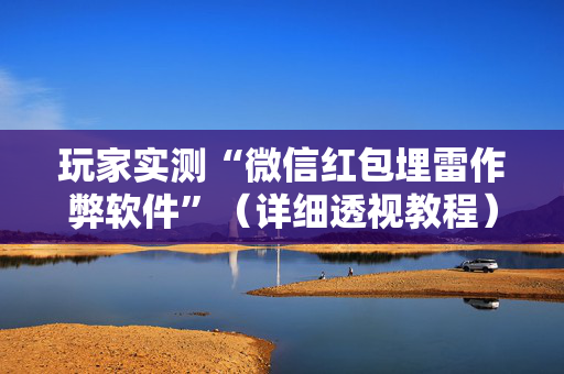 玩家实测“微信红包埋雷作弊软件”（详细透视教程）-哔哩哔哩