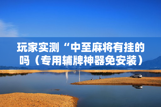 玩家实测“中至麻将有挂的吗（专用辅牌神器免安装）