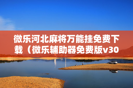 微乐河北麻将万能挂免费下载（微乐辅助器免费版v30）